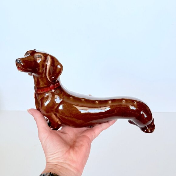 Vintage MCM ABCO Dachshund Weenie Dog Hors D'Oeuvres‎ Appetizer Server - Picture 10 of 15